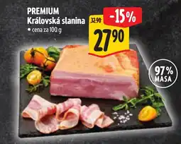 Albert Premium Královská slanina nabídka
