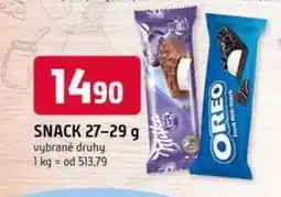 Trefa SNACK 27-29 g vybrané druhy nabídka