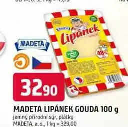 Trefa MADETA LIPÁNEK GOUDA 100 g nabídka
