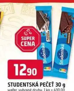 Trefa STUDENTSKÁ PEČEŤ 30 g nabídka