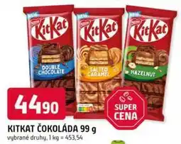 Trefa KITKAT ČOKOLÁDA 99 g nabídka