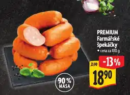 Albert Premium Farmářské špekáčky nabídka