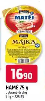Trefa Hamé Májka 75g nabídka