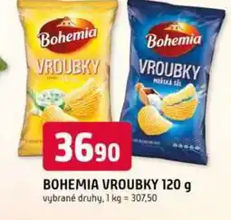 Trefa Bohemia Vroubky 120g, vybrané druhy nabídka