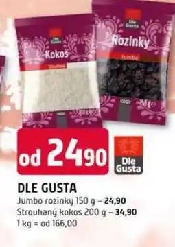 Trefa DLE GUSTA Jumbo rozinky 150 g nabídka