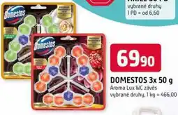 Trefa DOMESTOS 3x 50 g WC Závěs nabídka