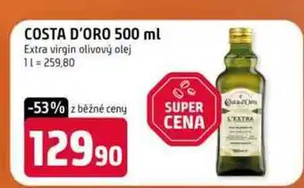 Trefa COSTA D'ORO 500 ml Extra virgin olivový olej nabídka