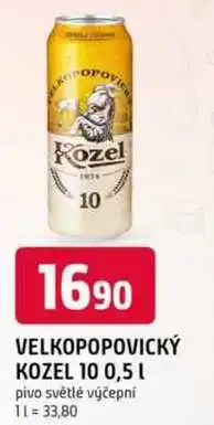 Trefa VELKOPOPOVICKÝ KOZEL 10° 0,5L nabídka