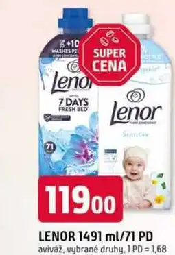 Trefa LENOR 1491 ml/71 PD aviváž, vybrané druhy nabídka