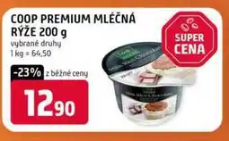 Trefa COOP PREMIUM MLÉČNÁ RÝŽE 200 g nabídka