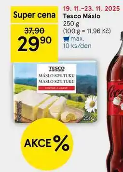 Tesco Tesco Máslo, 250 g nabídka