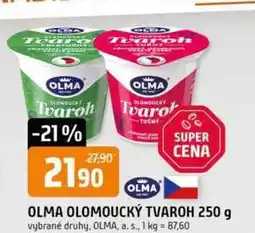 Trefa OLMA OLOMOUCKÝ TVAROH 250 g nabídka