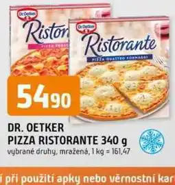 Trefa Dr. Oetker PIZZA RISTORANTE 340 g nabídka