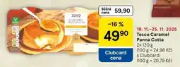 Tesco Tesco Caramel Panna Cotta, 2x 120 g nabídka