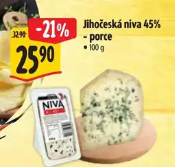Albert Jihočeská niva 45% - porce nabídka