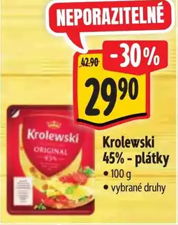 Albert Krolewski 45%-plátky nabídka