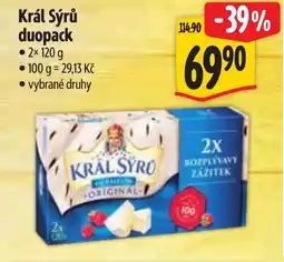 Albert Král Sýrů duopack nabídka