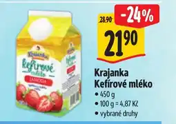 Albert Krajanka Kefírové mléko nabídka