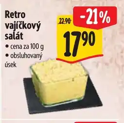 Albert Retro vajíčkový salát nabídka