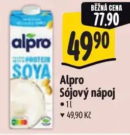 Albert Alpro Sójový nápoj nabídka