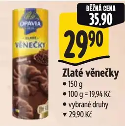 Albert OPAVIA Zlaté věnečky nabídka