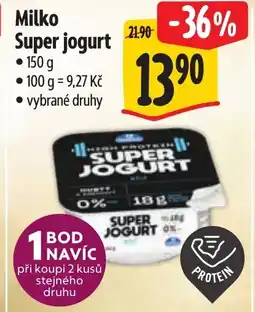 Albert Milko Super jogurt nabídka