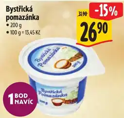 Albert Bystřická pomazánka nabídka