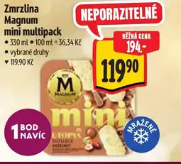 Albert Zmrzlina Magnum mini multipack nabídka