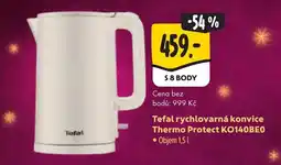 Albert Tefal rychlovarná konvice Thermo Protect KO140BEO nabídka