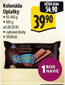 Albert Kolonáda Oplatky nabídka