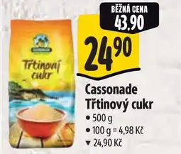 Albert Cassonade Třtinový cukr nabídka