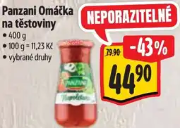 Albert Panzani Omáčka na těstoviny nabídka