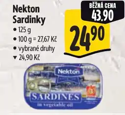 Albert Nekton Sardinky nabídka