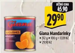 Albert Giana Mandarinky nabídka