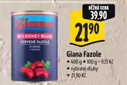 Albert Giana Fazole nabídka