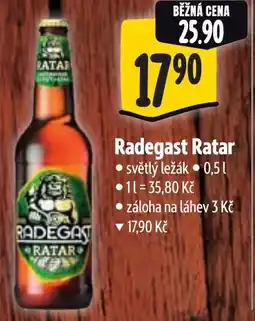 Albert Radegast Ratar nabídka