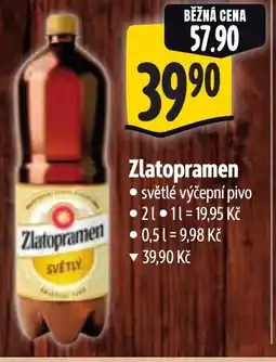 Albert Zlatopramen nabídka