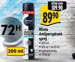 Albert Nivea Antiperspirant sprej nabídka