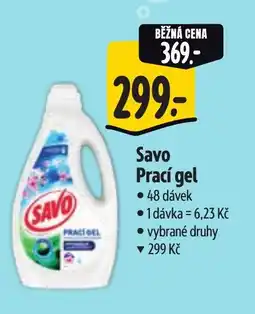 Albert SAVO Prací gel nabídka