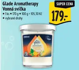 Albert Glade Aromatherapy Vonná svíčka nabídka