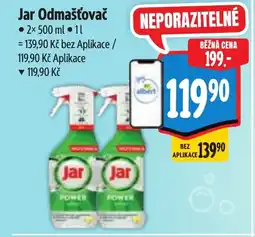 Albert JAR Odmašťovač nabídka