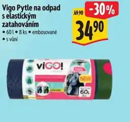 Albert Vigo Pytle na odpad s elastickým zatahováním nabídka
