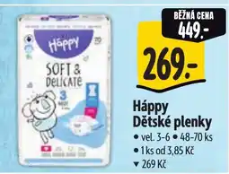 Albert Háppy Dětské plenky nabídka