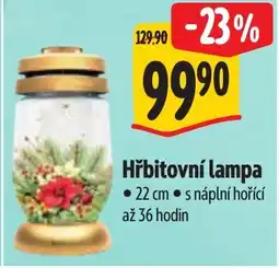 Albert Hřbitovní lampa nabídka