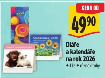Albert Diáře a kalendáře na rok 2026 nabídka