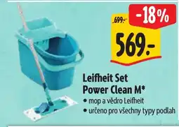 Albert Leifheit Set Power Clean M nabídka