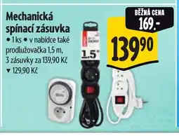 Albert Mechanická spínací zásuvka nabídka