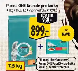 Albert Purina One Granule pro kočky nabídka