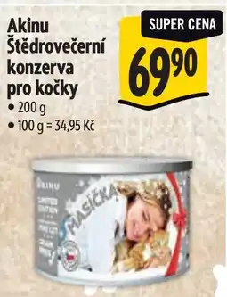 Albert Akinu Štědrovečerní konzerva pro kočky nabídka