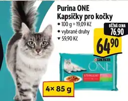 Albert Purina ONE Kapsičky pro kočky nabídka